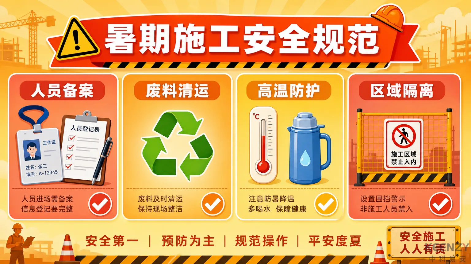 暑期施工团队管理与安全规范要求