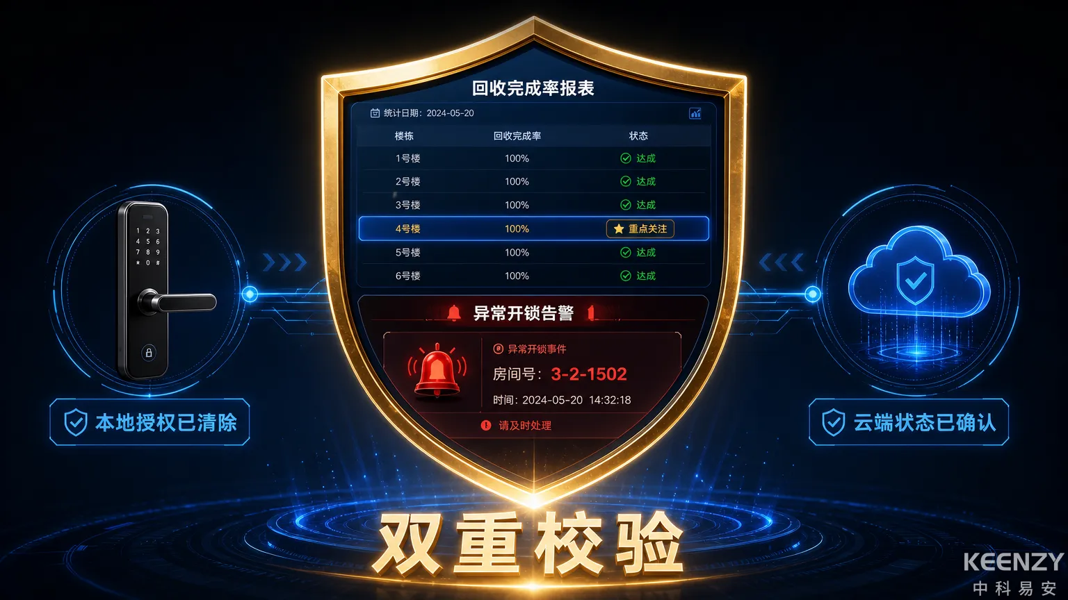 毕业季联网门锁权限回收安全保障体系