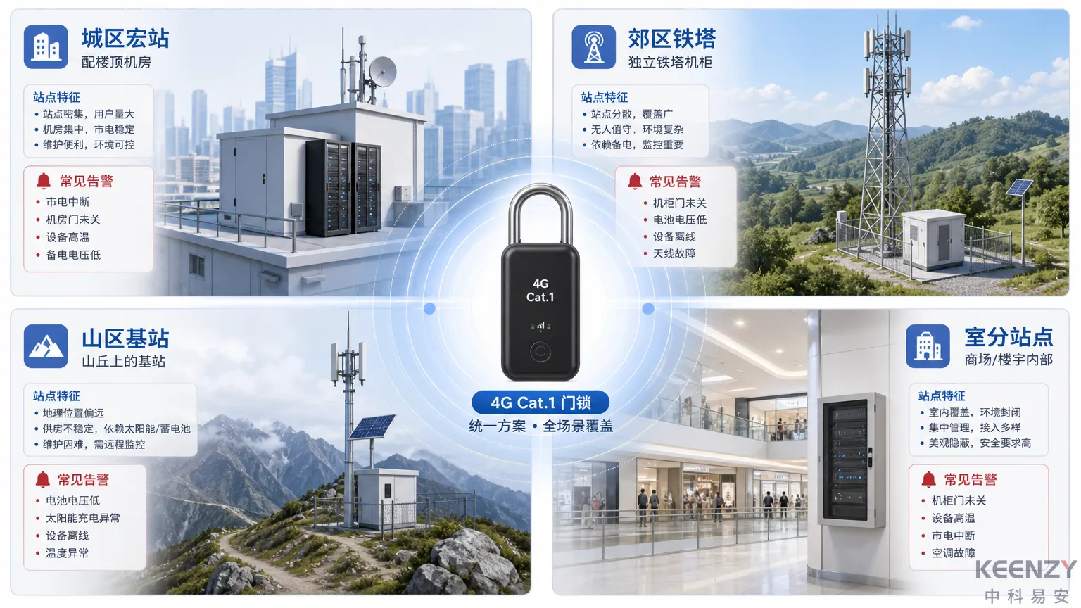 基站联网门锁4类典型站点环境与验证要点对比